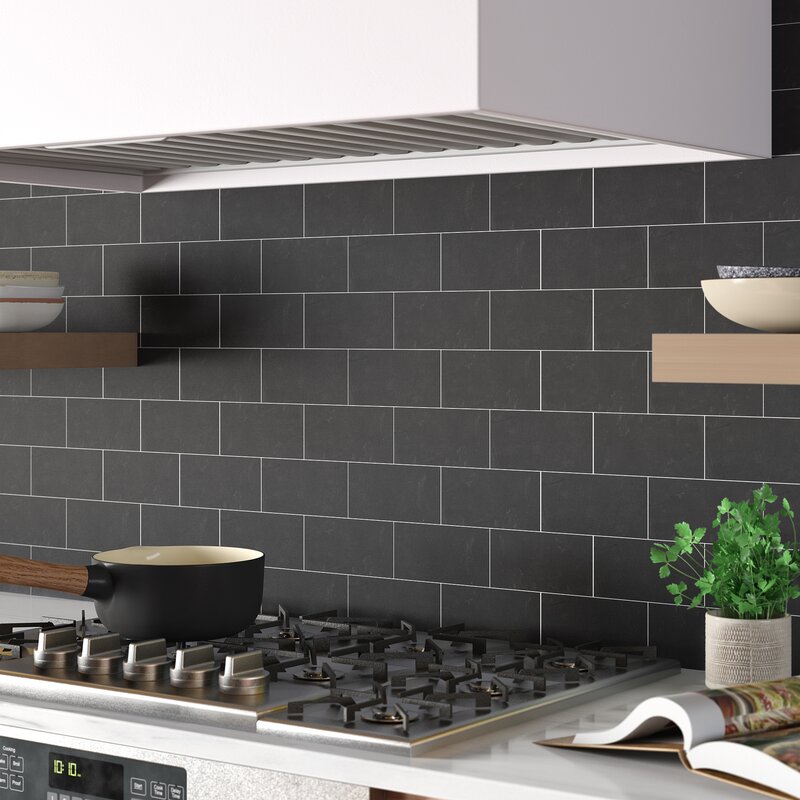 Montauk 3 x 6 Slate Subway Tile  Reviews AllModern